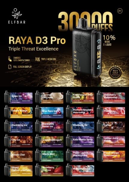 Elfbar Raya D3 Pro 30000