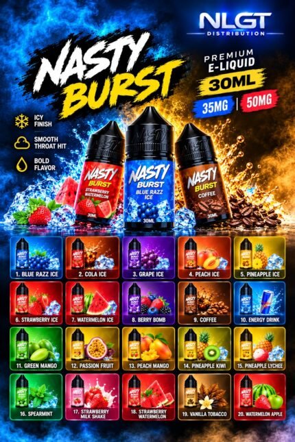 Nasty Burst 30 ML Liquid 50 MG